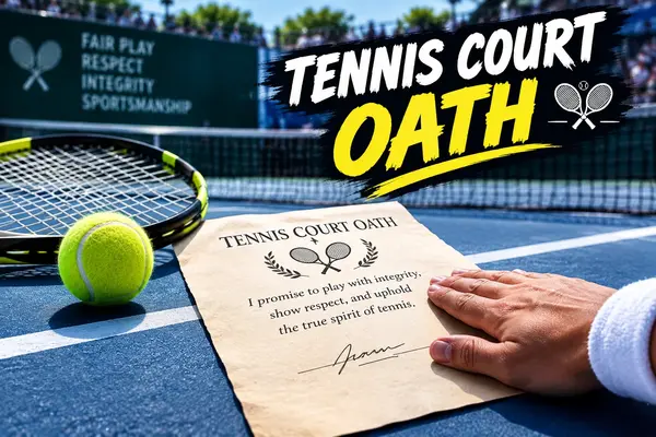 Tennis Court Oath